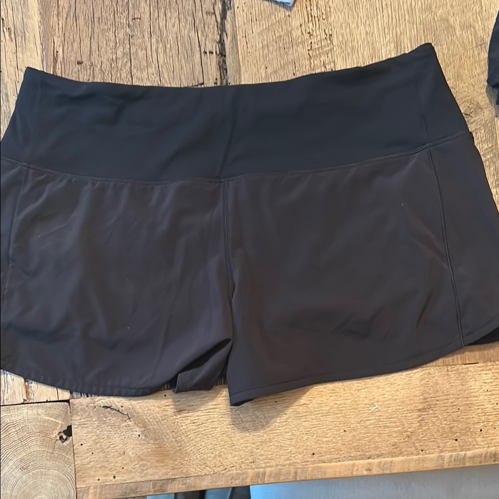 lululemon athletica Women's Black Athletic Shorts